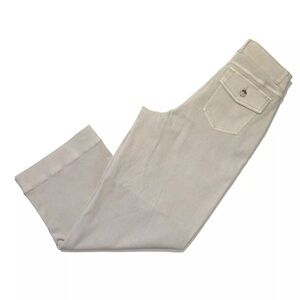 Spanx Twill Cropped wide leg pants